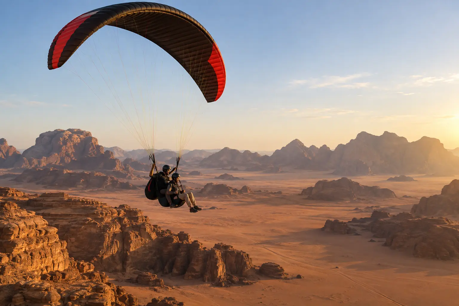 Discovery Flight in Jordan